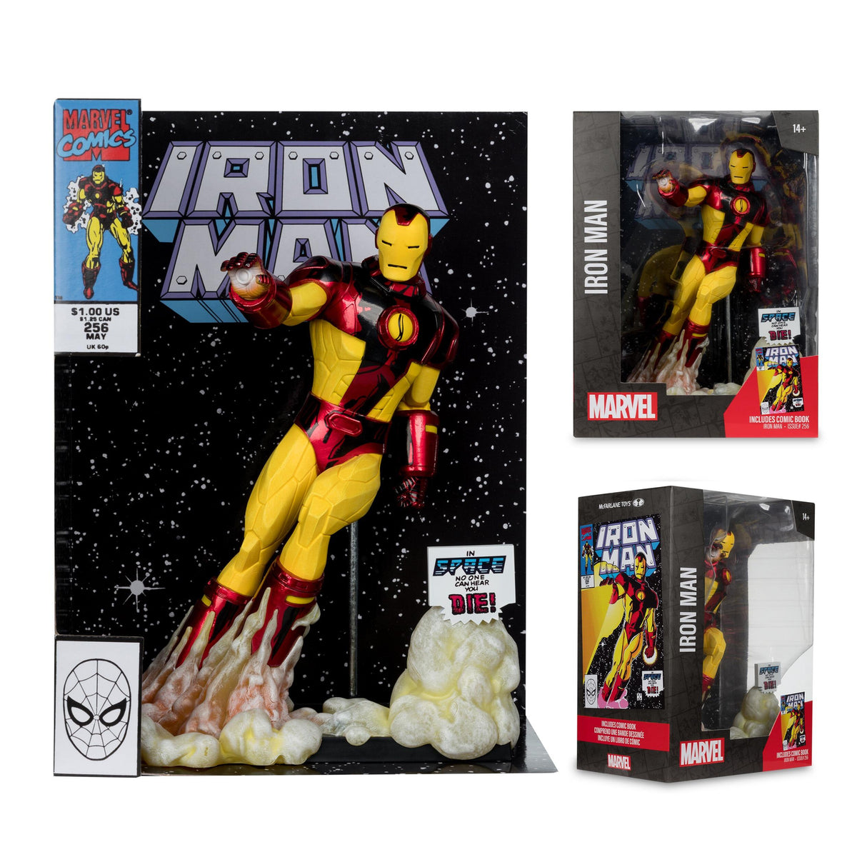 Marvel Collection 1:6th Scale Posed Figure Wave 4 - Iron Man (Iron Man #256)