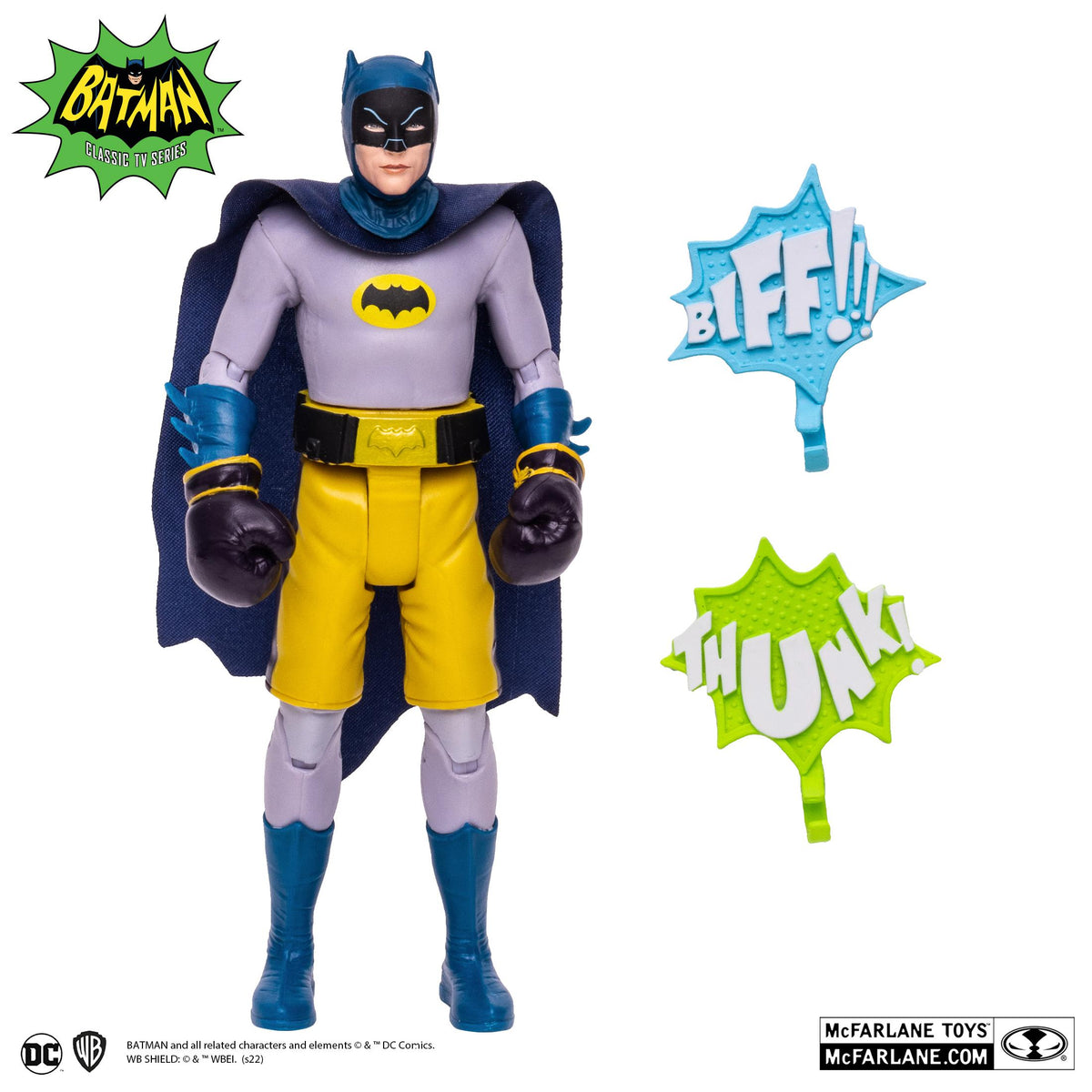 McFarlane DC Retro Batman 66 Action Figure Wave 3 - Batman (Boxing)