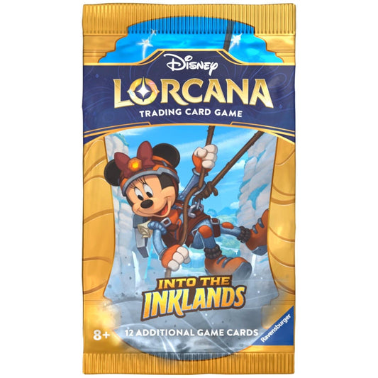 Disney Lorcana Into The Inklands Trading Card Game - Booster Pack
