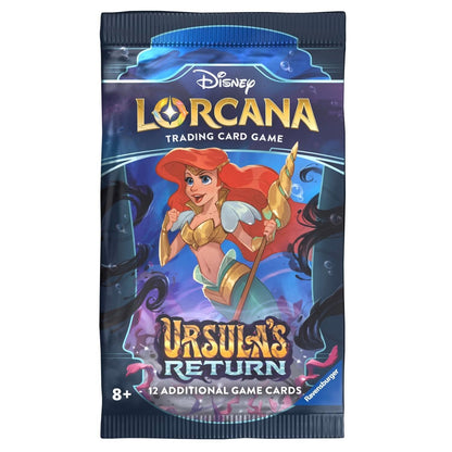 Disney Lorcana Ursula's Return Trading Card Game - Booster Pack