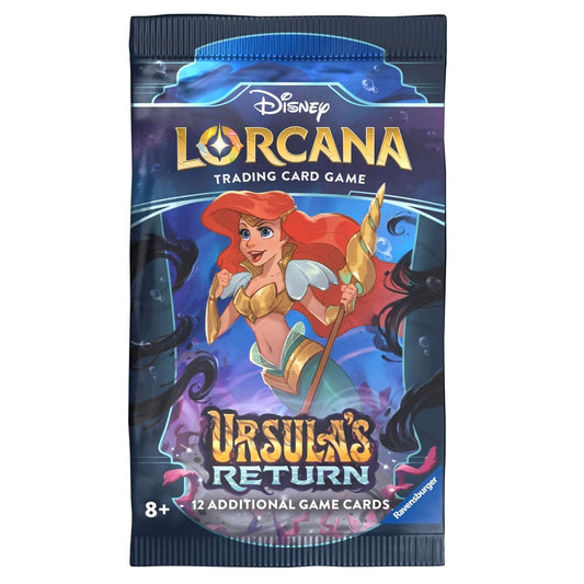 Disney Lorcana Ursula's Return Trading Card Game - Booster Pack