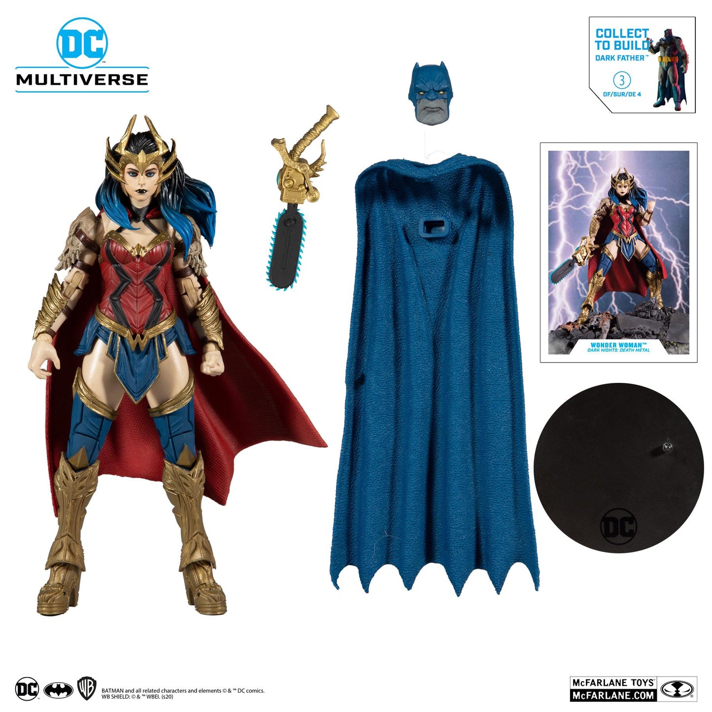 DC Collector Wave 4 Action Figure - Death Metal Wonder Woman