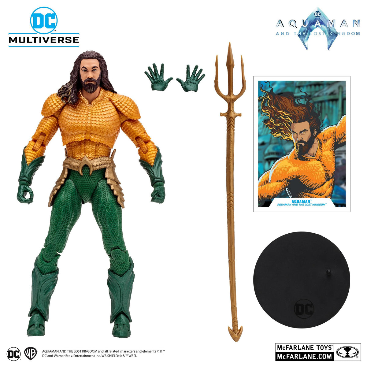 DC Multiverse Aquaman 2 Movie 7 Inch Action Figure - Aquaman