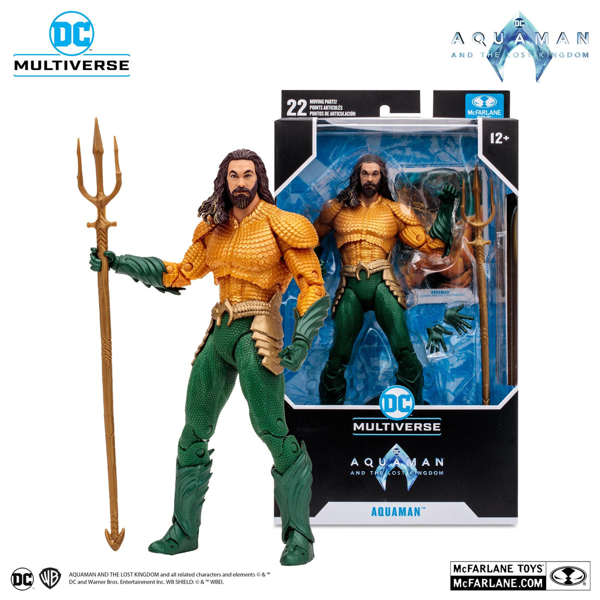 DC Multiverse Aquaman 2 Movie 7 Inch Action Figure - Aquaman