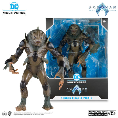 DC Multiverse Aquaman 2 Movie Megafig Action Figure - Sunken Citadel Pirate
