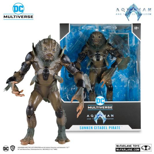 DC Multiverse Aquaman 2 Movie Megafig Action Figure - Sunken Citadel Pirate