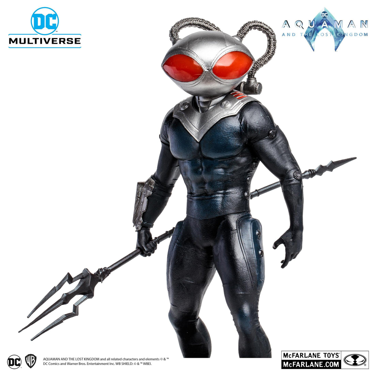 DC Multiverse Aquaman 2 Movie 12 Inch Scale Statue - Black Manta
