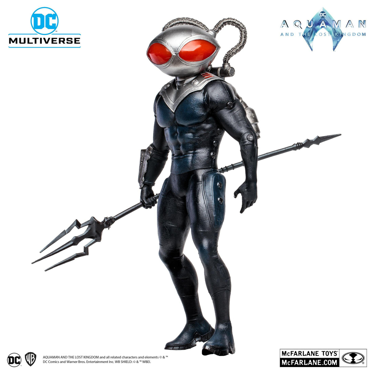 DC Multiverse Aquaman 2 Movie 12 Inch Scale Statue - Black Manta