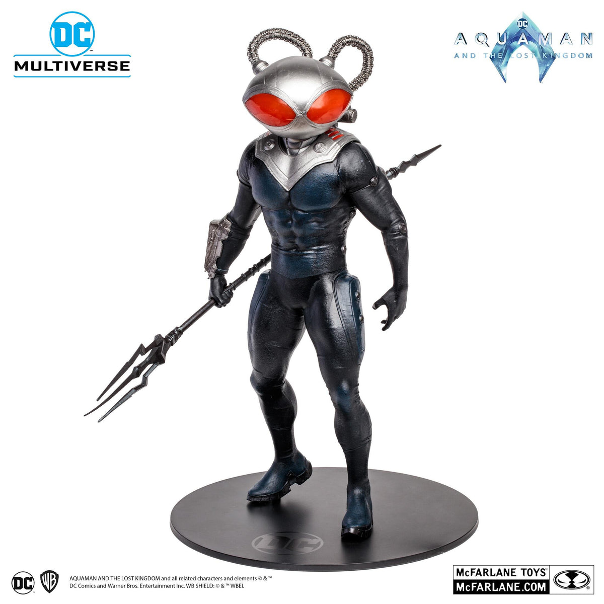 DC Multiverse Aquaman 2 Movie 12 Inch Scale Statue - Black Manta