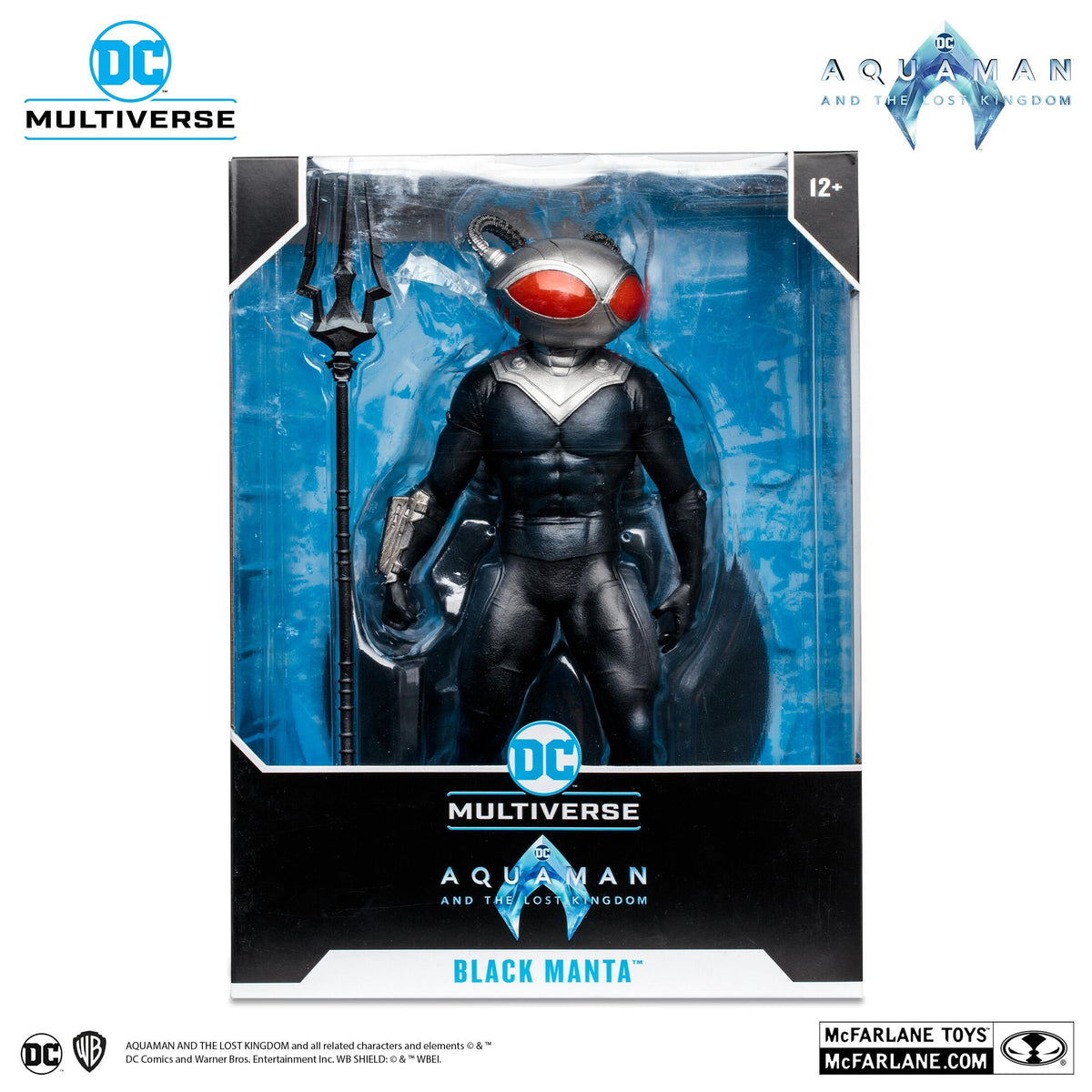DC Multiverse Aquaman 2 Movie 12 Inch Scale Statue - Black Manta