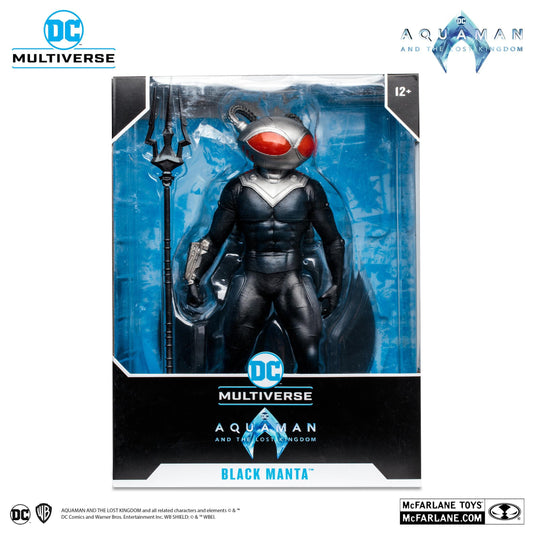 DC Multiverse Aquaman 2 Movie 12 Inch Scale Statue - Black Manta