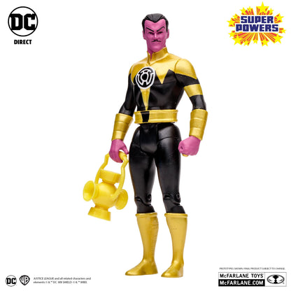 DC Direct: Super Powers 5 Inch Action Figure Wave 7 - Sinestro (Corps War)