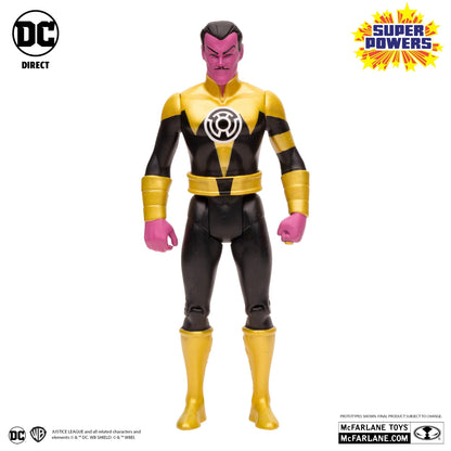DC Direct: Super Powers 5 Inch Action Figure Wave 7 - Sinestro (Corps War)