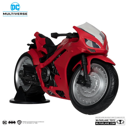 DC Multiverse 7 Inch Scale Action Figure Vehicle - Red Hood's Sportsbike