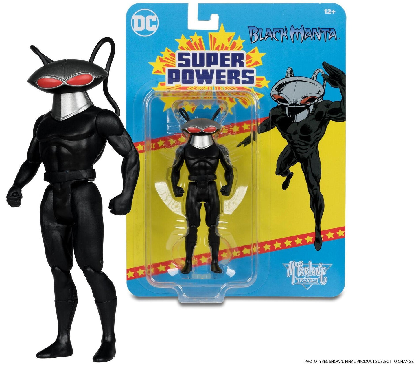 DC Direct: Super Powers 5 Inch Action Figure Wave 8 - Black Manta (Black Suit)