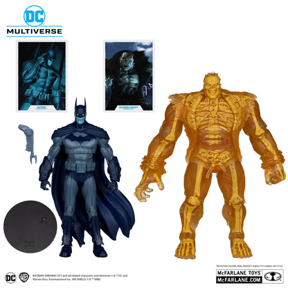 DC Multiverse Batman Arkham City 7 Inch Scale Action Figure 2-pack - Batman vs Solomon Grundy (Gold Label)