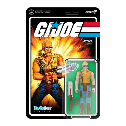 G.I. Joe ReAction Action Figure Wave 7 - Buzzer Dreadnok