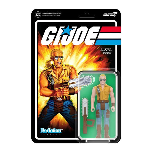 G.I. Joe ReAction Action Figure Wave 7 - Buzzer Dreadnok