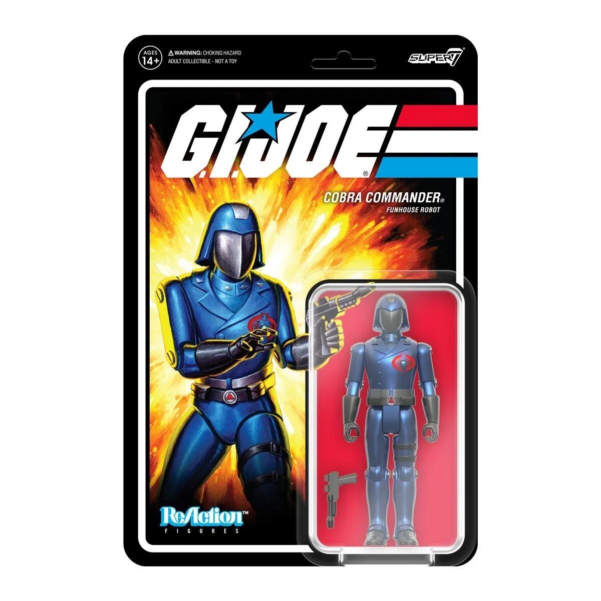 G.I. Joe ReAction Action Figure Wave 7 - Cobra Commander (Funhouse Robot)