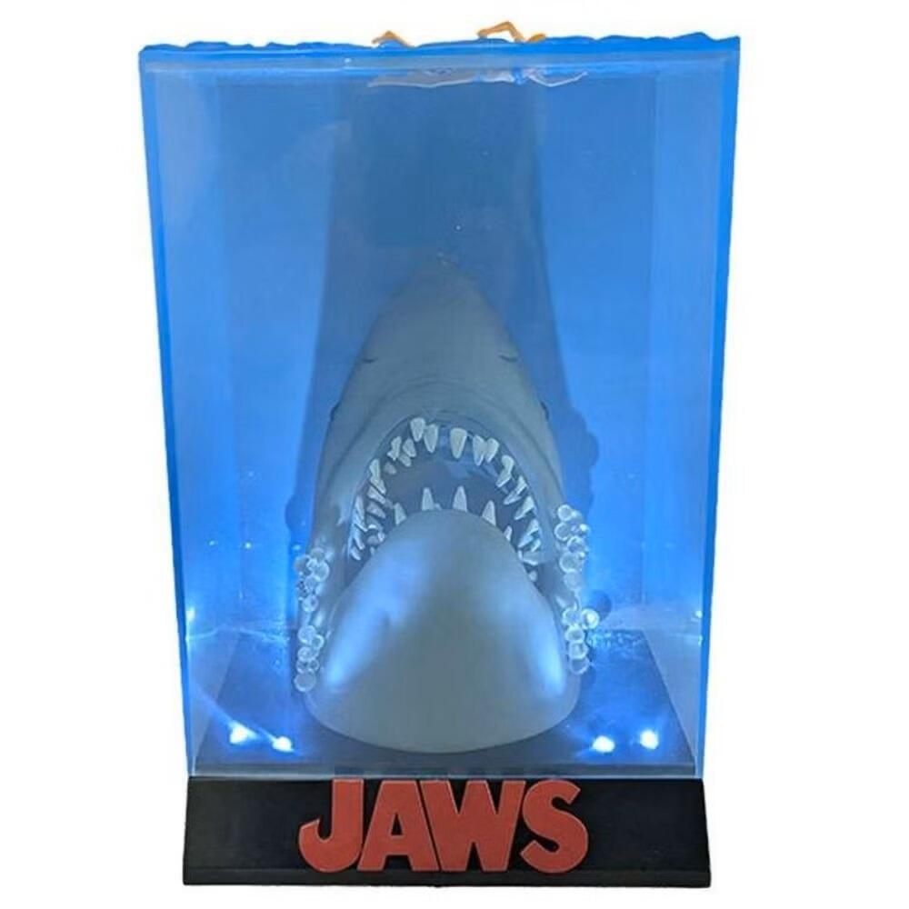 Jaws "Light Up" 3D Movie Poster Diorama