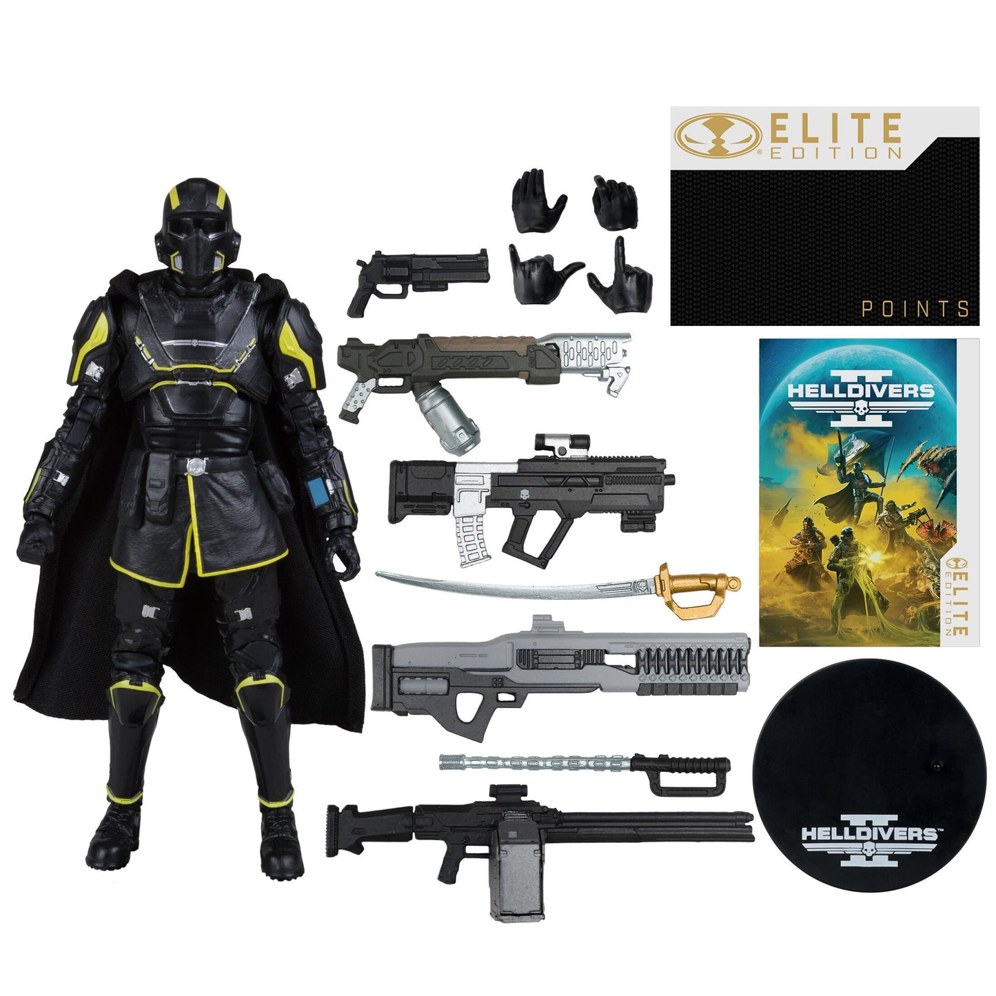 McFarlane Helldivers II Elite Edition 7 Inch Action Figure - B-01 Tactical Helldiver