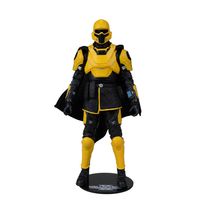 *PRE-ORDER McFarlane Helldivers II Elite Edition 7 Inch Action Figure - TR-40 Gold Eagle Helldiver