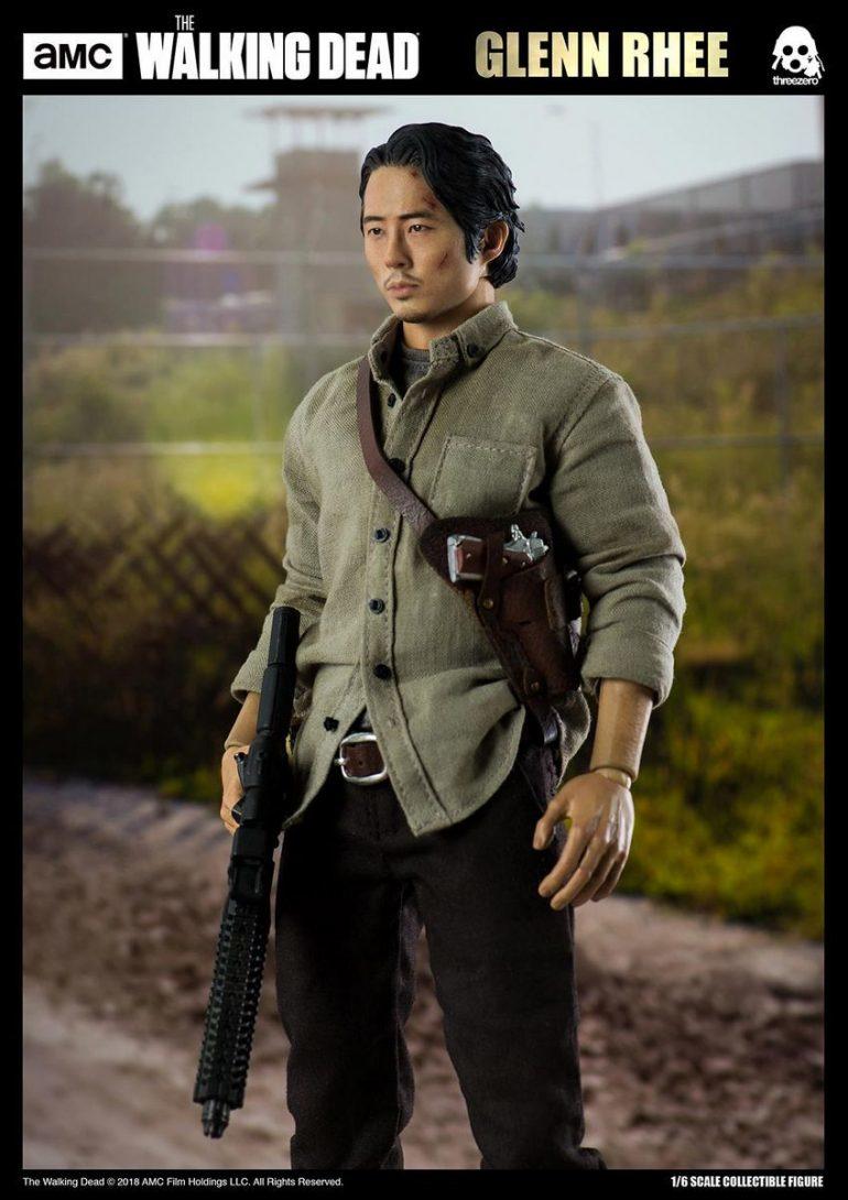 Walking Dead Threezero 12 Inch Action Figure - Glenn Rhee