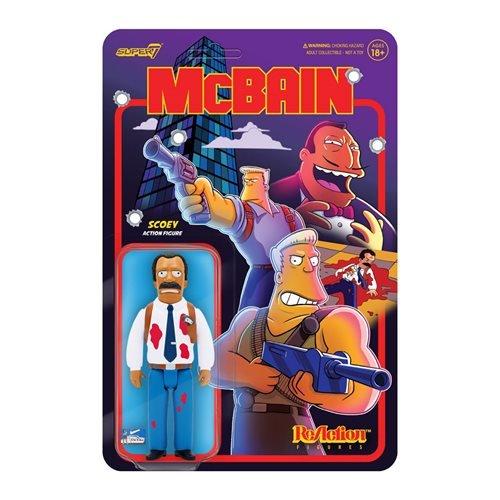 The Simpsons McBain ReAction Action Figure - Scoey