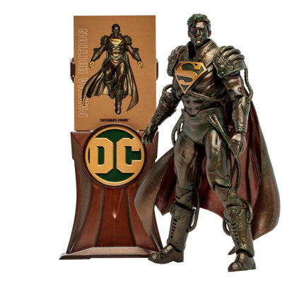 DC Multiverse 7 Inch Action Figure - Superboy Prime (Patina) (Gold Label)