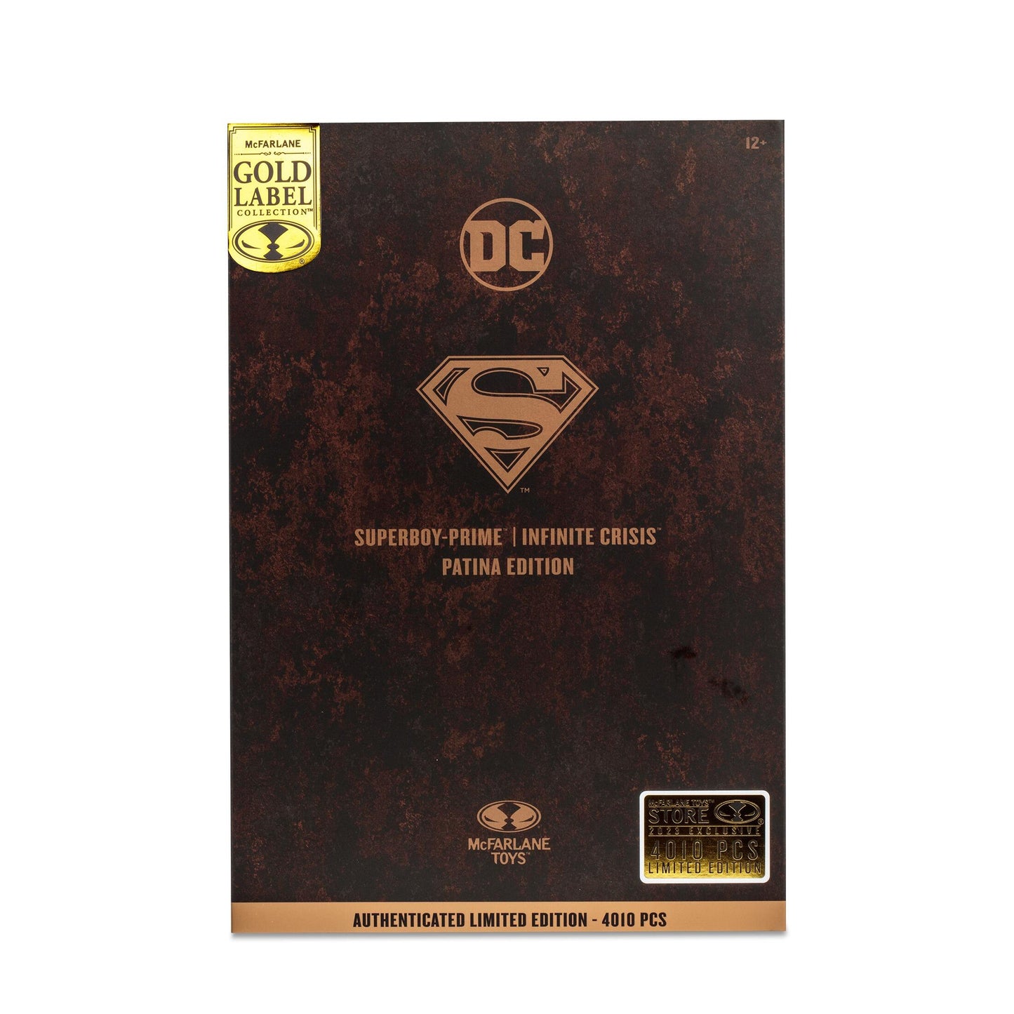 DC Multiverse 7 Inch Action Figure - Superboy Prime (Patina) (Gold Label)