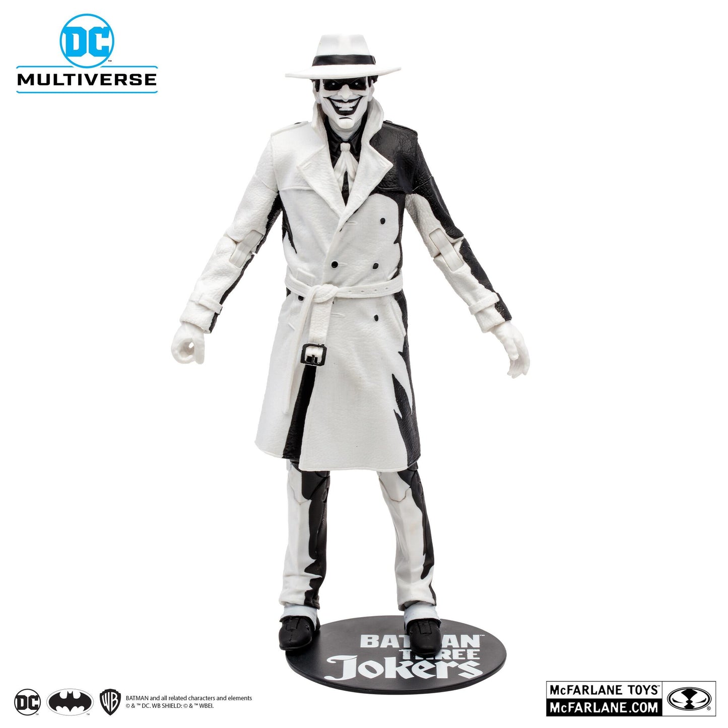 DC Multiverse 7 Inch Action Figure - The Joker: The Comedian (Batman: Three Jokers) (Line Art) (Gold Label)