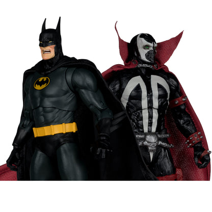 PRE-ORDER McFarlane DC Collectors Edition 7 Inch Action Figure 2 pack - Batman & Spawn (Gold Label)