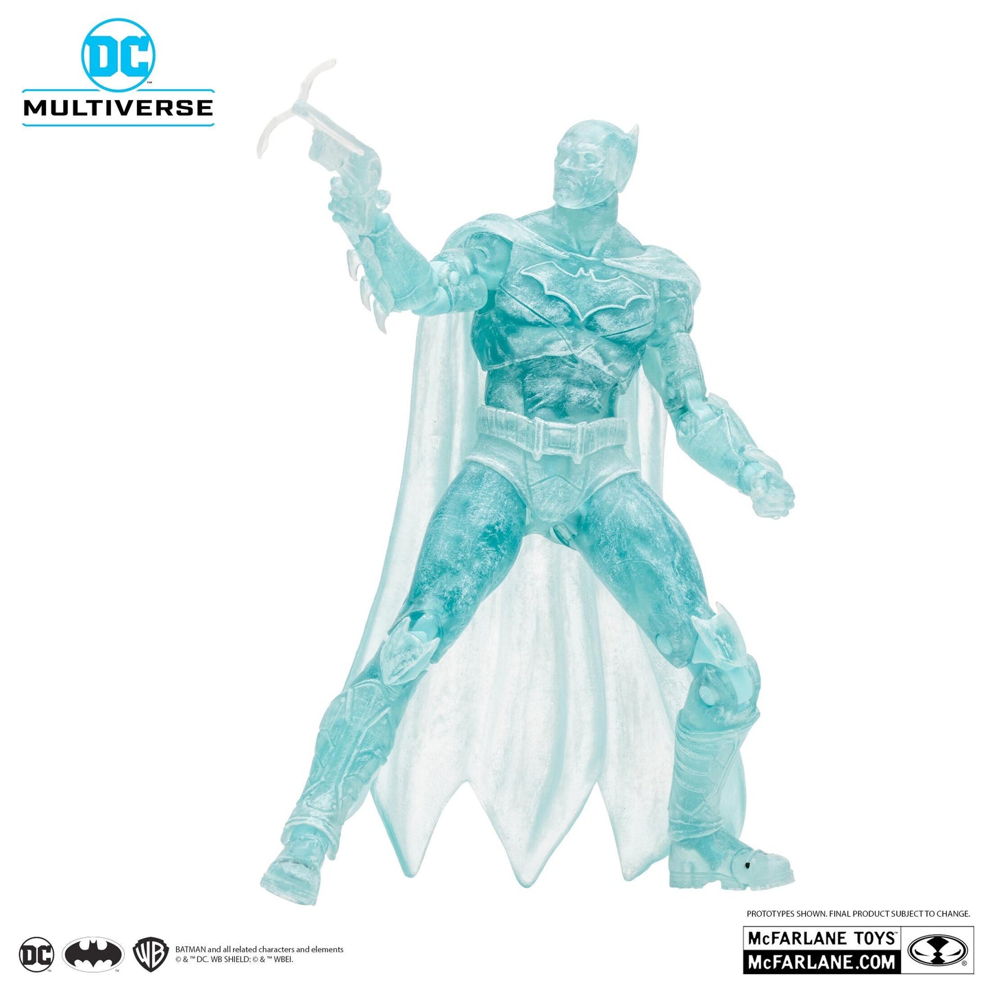 DC Multiverse 7 Inch Action Figure - Batman (Frostbite) (Gold Label)