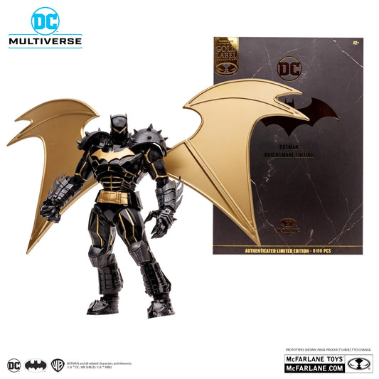 DC Multiverse 7 Inch Action Figure - Batman (Knightmare) (Gold Label)