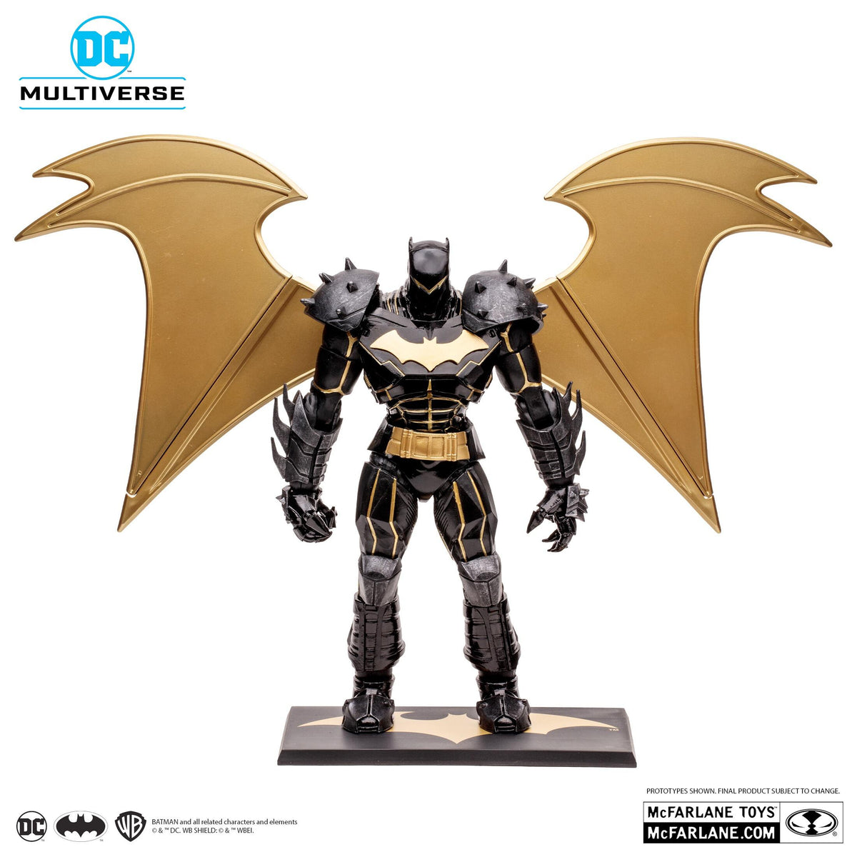 DC Multiverse 7 Inch Action Figure - Batman (Knightmare) (Gold Label)