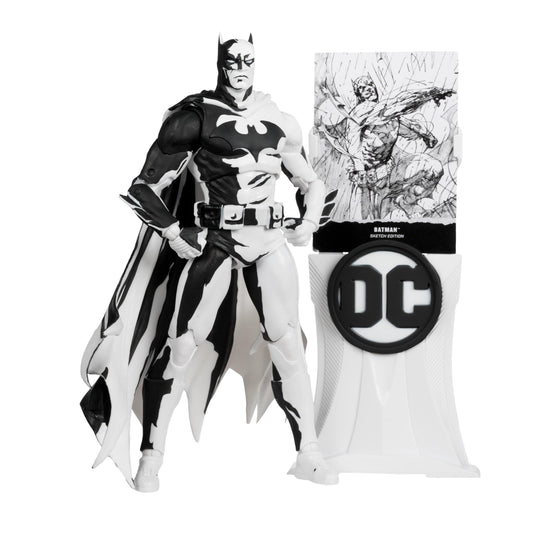 DC Multiverse 7 Inch Action Figure - Batman Hush (Sketch Edition) (Gold Label)
