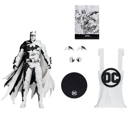 DC Multiverse 7 Inch Action Figure - Batman Hush (Sketch Edition) (Gold Label)