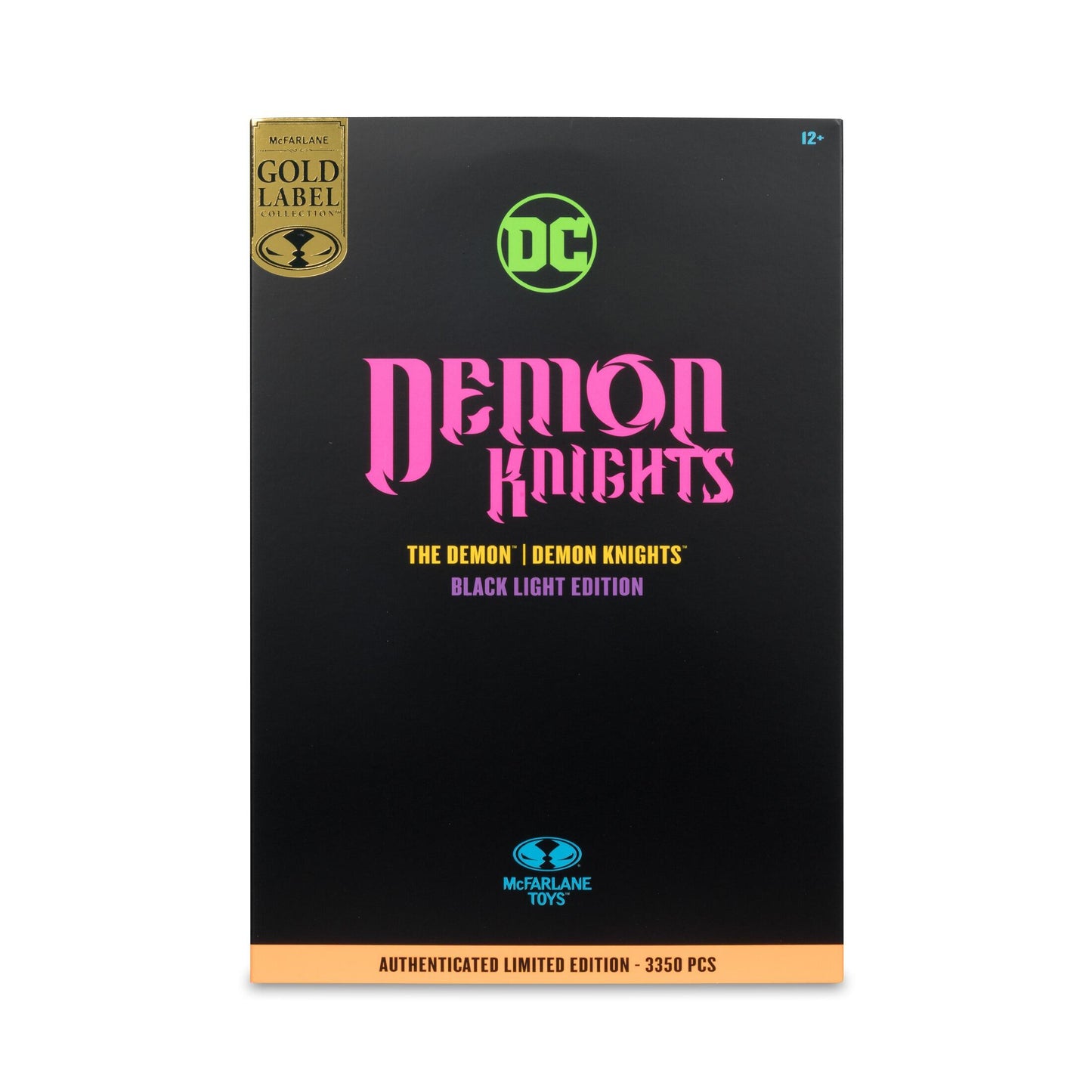 DC Multiverse 7 Inch Action Figure - The Demon (Black Light) (Gold Label)