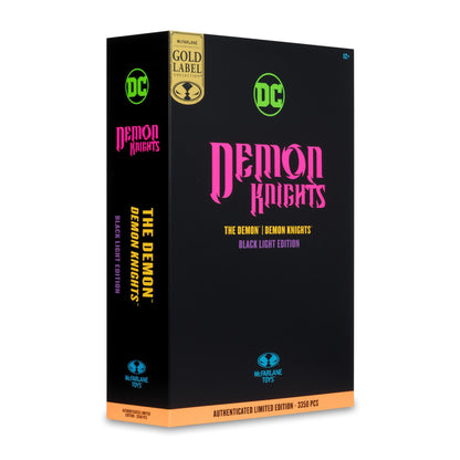 DC Multiverse 7 Inch Action Figure - The Demon (Black Light) (Gold Label)