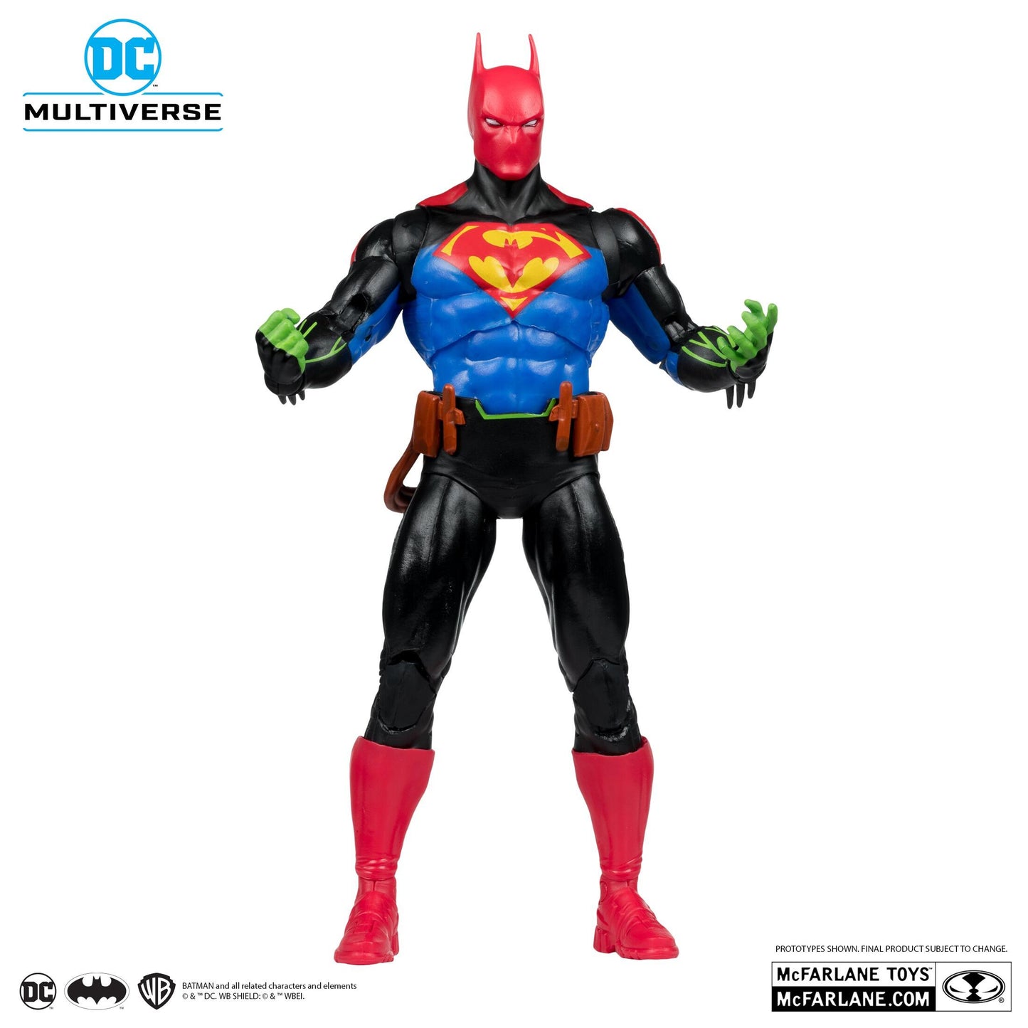 DC Multiverse Batman/Superman: World’s Finest 7 Inch Action Figure - Batman/ Superman