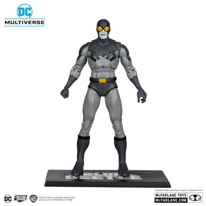 DC Multiverse Classic Blue Beetle 7 Inch Action Figure - Blue Beetle (B&W) (Gold Label)