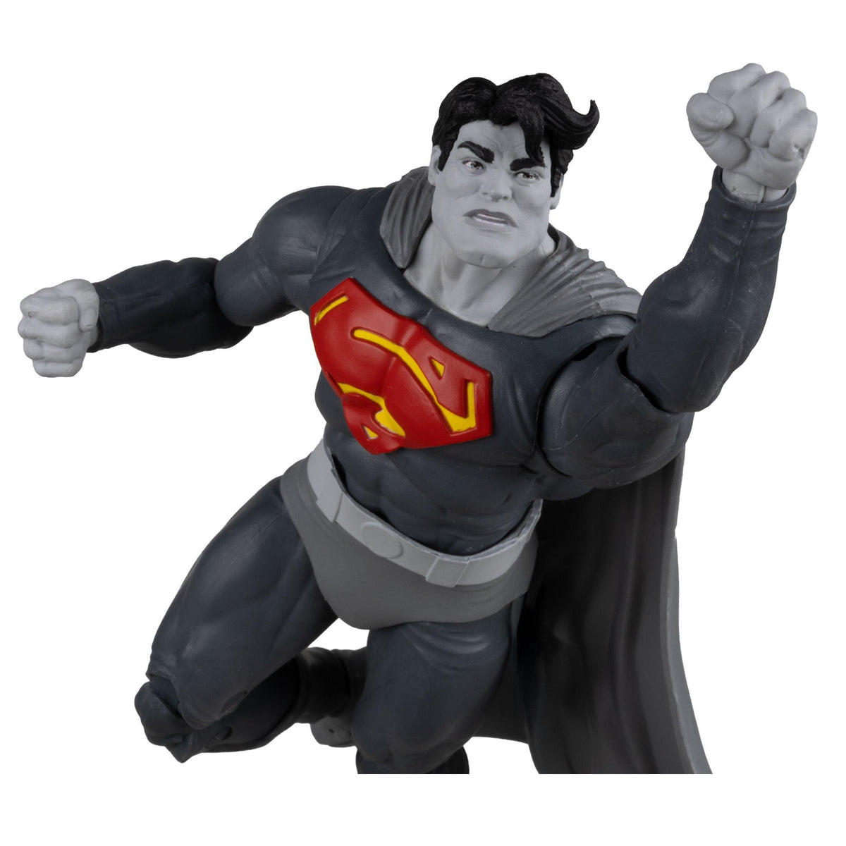 DC Multiverse 7 Inch Action Figure - Superman (The Dark Knight Returns) (Black & White Accent)