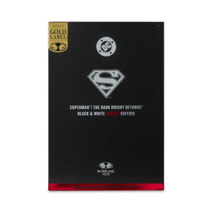 DC Multiverse 7 Inch Action Figure - Superman (The Dark Knight Returns) (Black & White Accent)