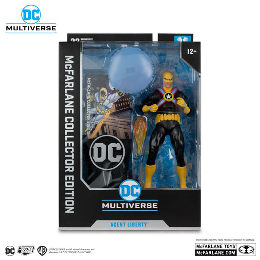 DC McFarlane Collector Edition 7 Inch Action Figure - #17 Agent Liberty