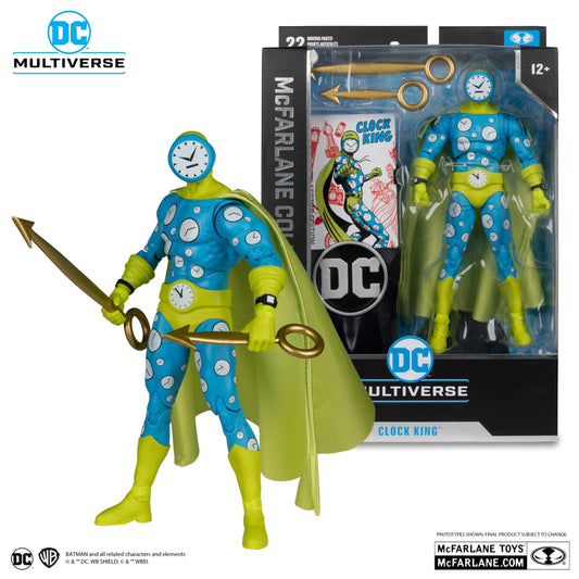 DC McFarlane Collector Edition 7 Inch Action Figure - #18 Clock King