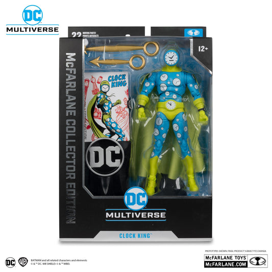 DC McFarlane Collector Edition 7 Inch Action Figure - #18 Clock King