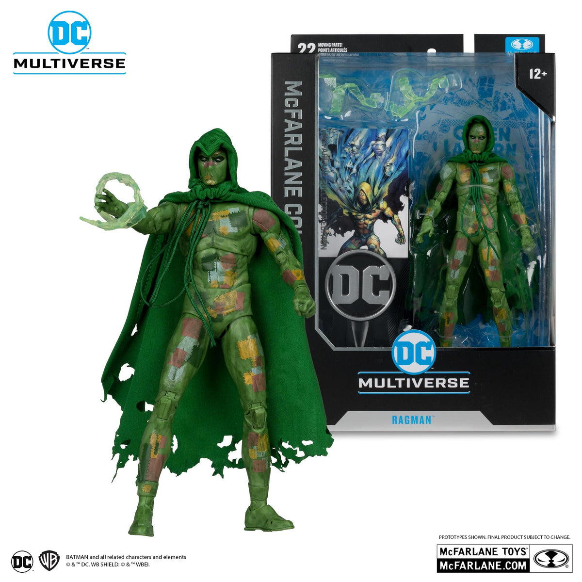 DC McFarlane Collector Edition 7 Inch Action Figure - #19 Ragman