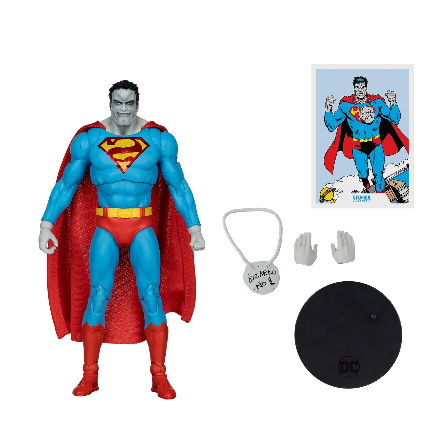 DC Multiverse 7 Inch Action Figure - Classic Bizarro (Gold Label)