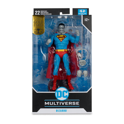 DC Multiverse 7 Inch Action Figure - Classic Bizarro (Gold Label)