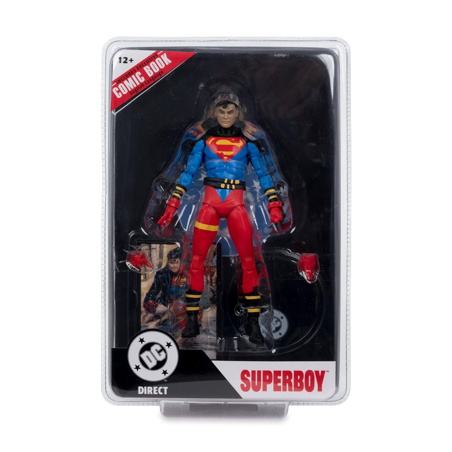 DC Direct 7 Inch Action Figure w/ Comic Wave 9 - Superboy (Superboy #1)